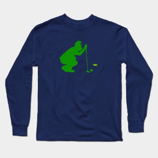 Line it UP Green Long Sleeve T-Shirt